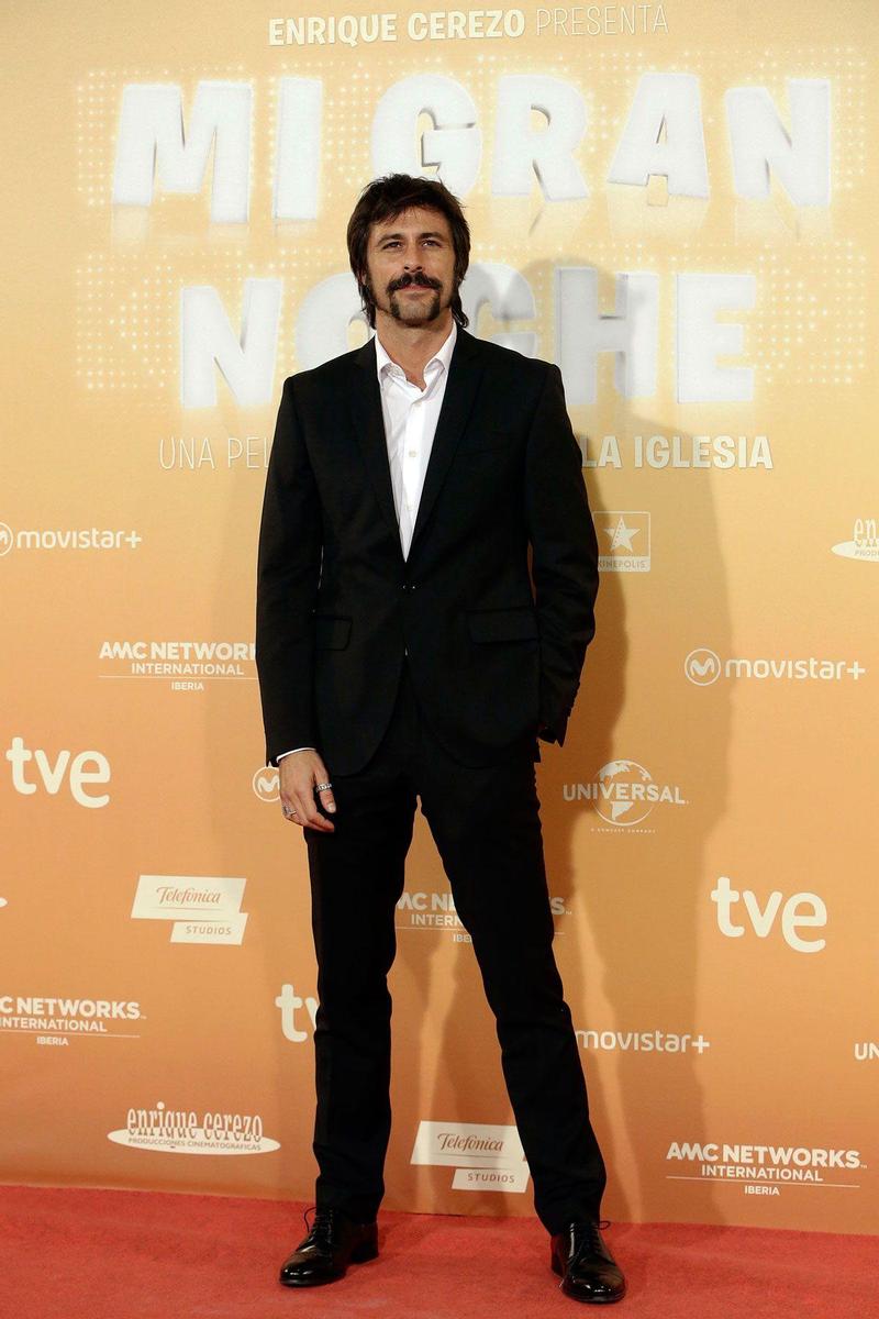 Hugo Silva en el estreno de 'Mi gran noche'