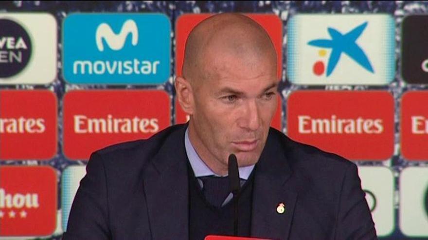 Zidane: "Los jugadores necesitaban un partido así"