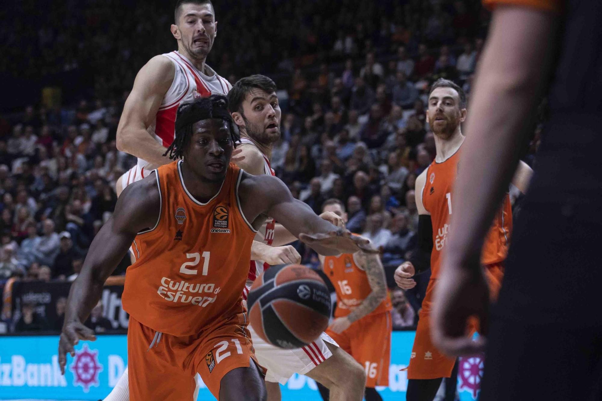 Euroliga Valencia Basket- Crvena Zvezna Meridiamb