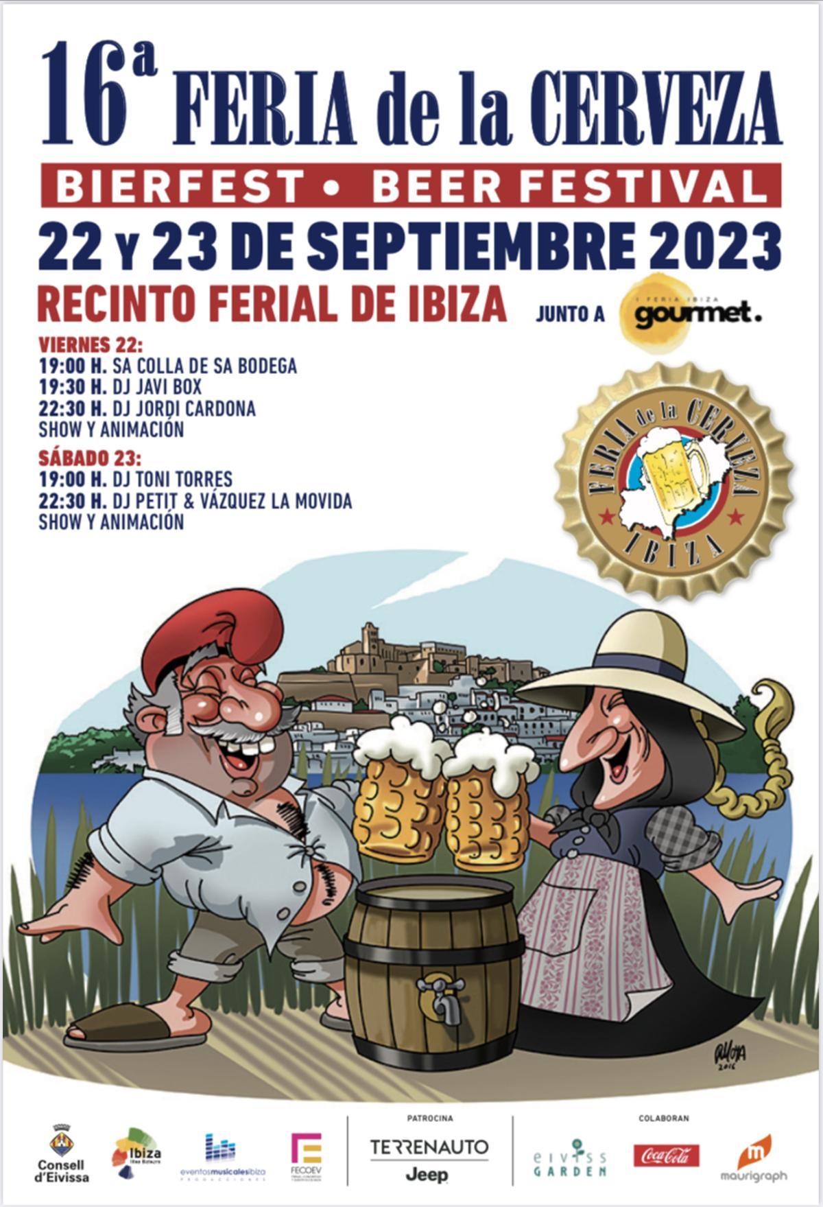 Cartel de la Feria de la Cerveza