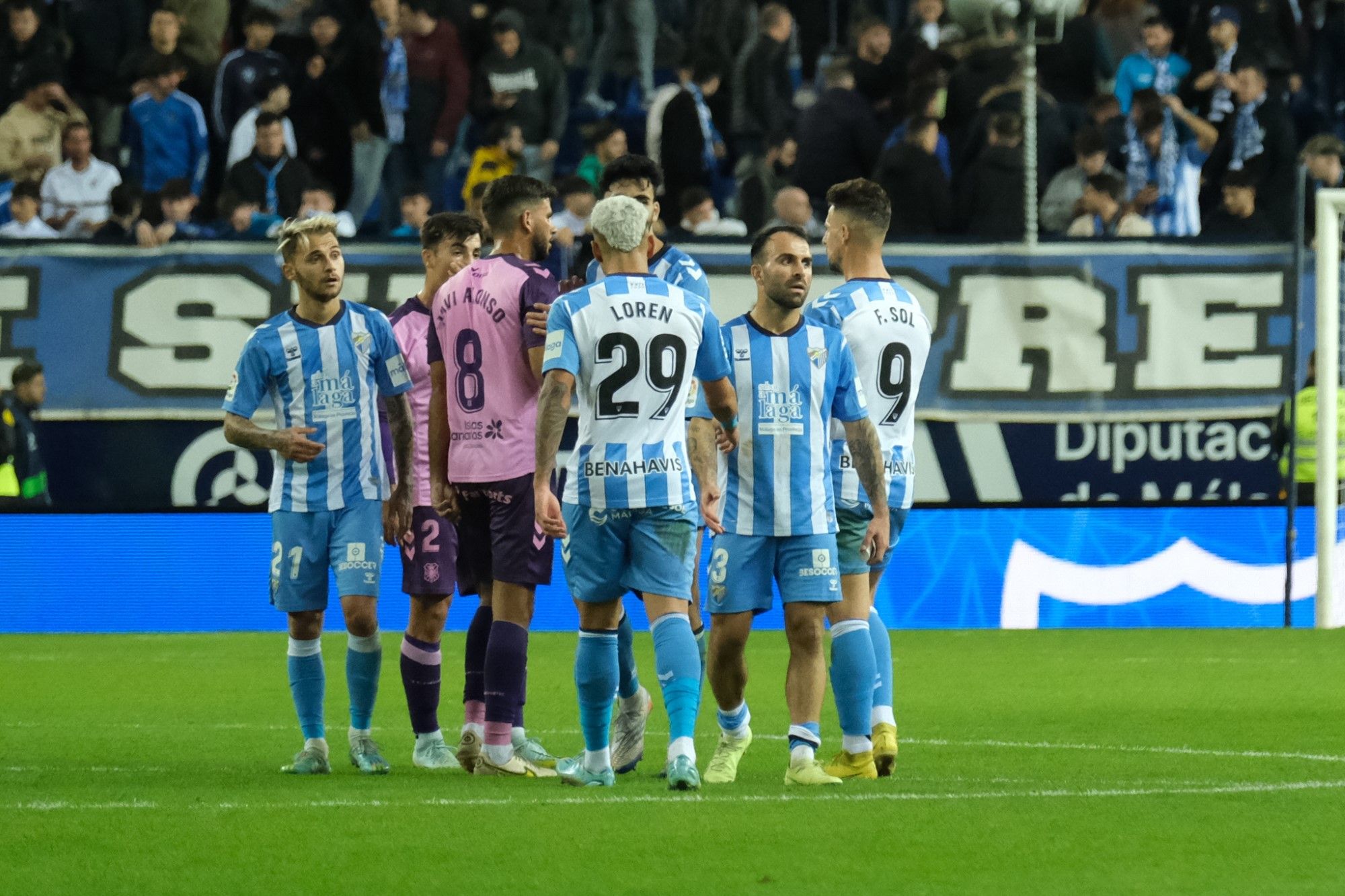 LaLiga SmartBank | Málaga CF - CD Tenerife, en imágenes