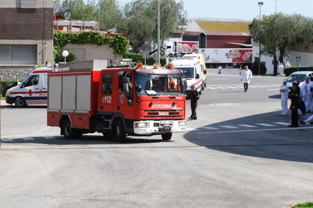 Incendio en ElPozo Alimentación