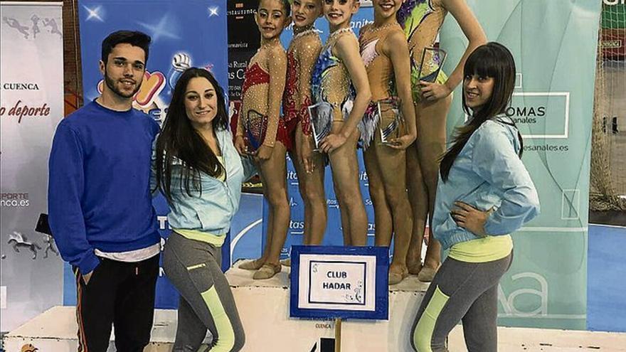 Las niñas del Hadar acumulan medallas en distintas categorías