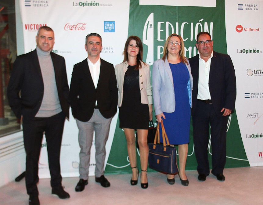 La Fábrica de Cervezas Victoria acogió la primera entrega de este premio que reconoce a siete empresas e instituciones que apuestan por la gastronomía en Málaga