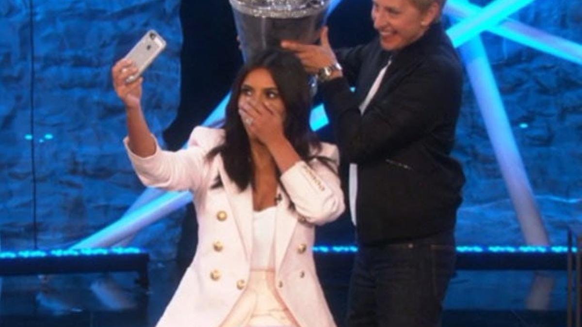 ¡Kim Kardashian se suma al 'Ice Bucket Challenge'!