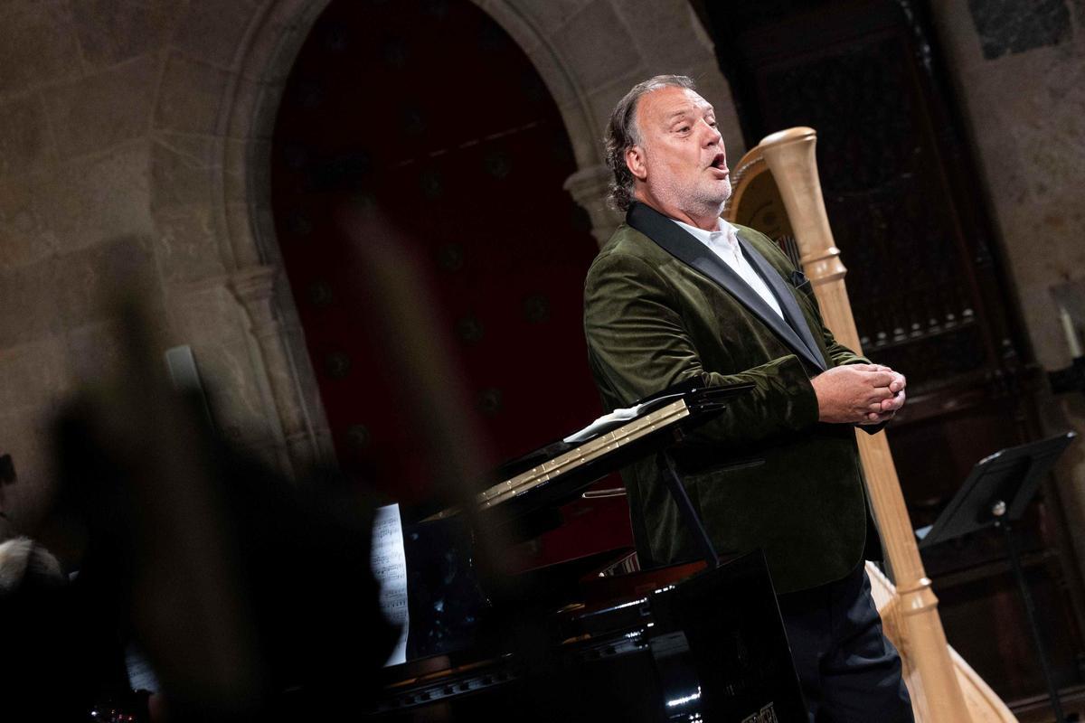 Les imatges de Bryn Terfel al Festival de Peralada