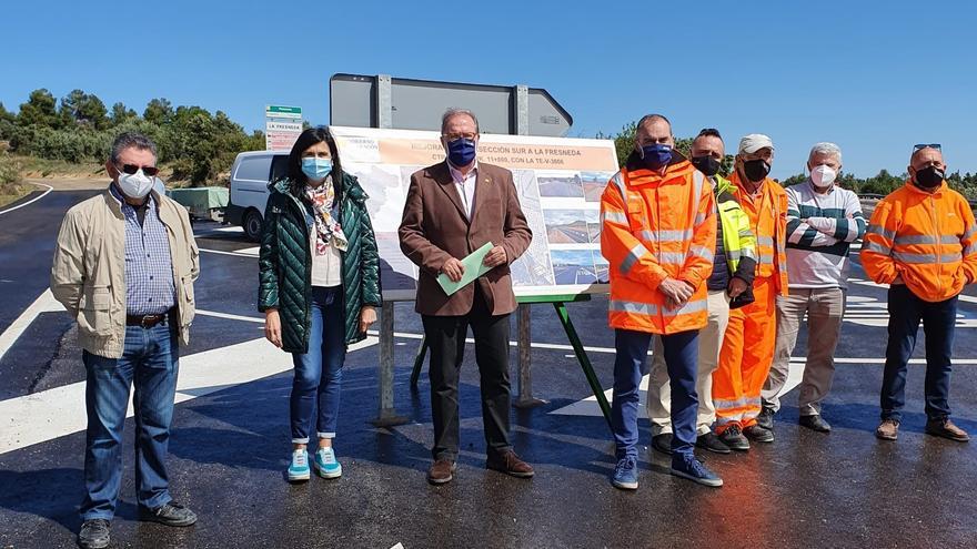 El Gobierno de Aragón mejorar los accesos al municipio turolense de La Fresneda.