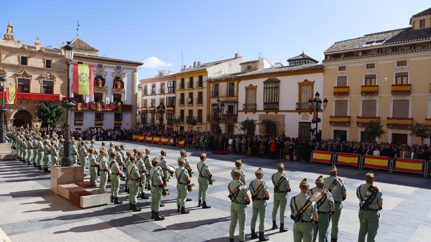Ofrenda floral - Acto de homenaje a los caídos de La Legión en Lorca