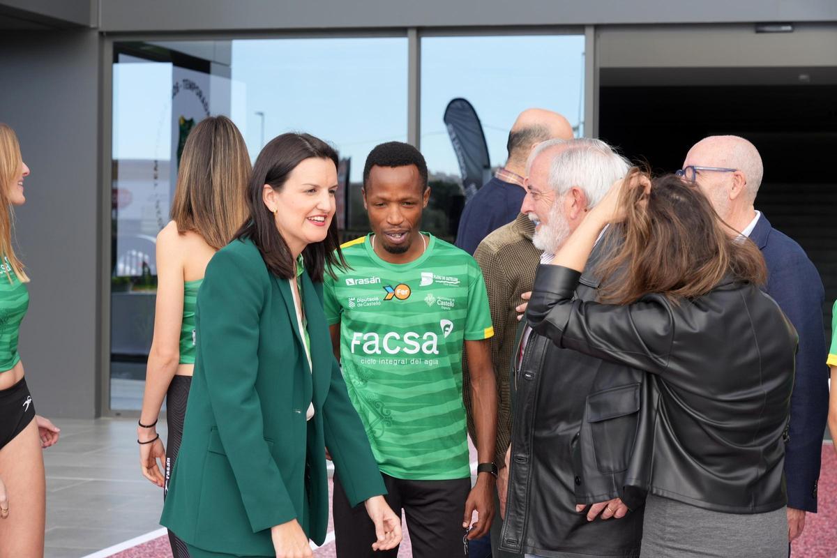 Thierry, durante el acto.