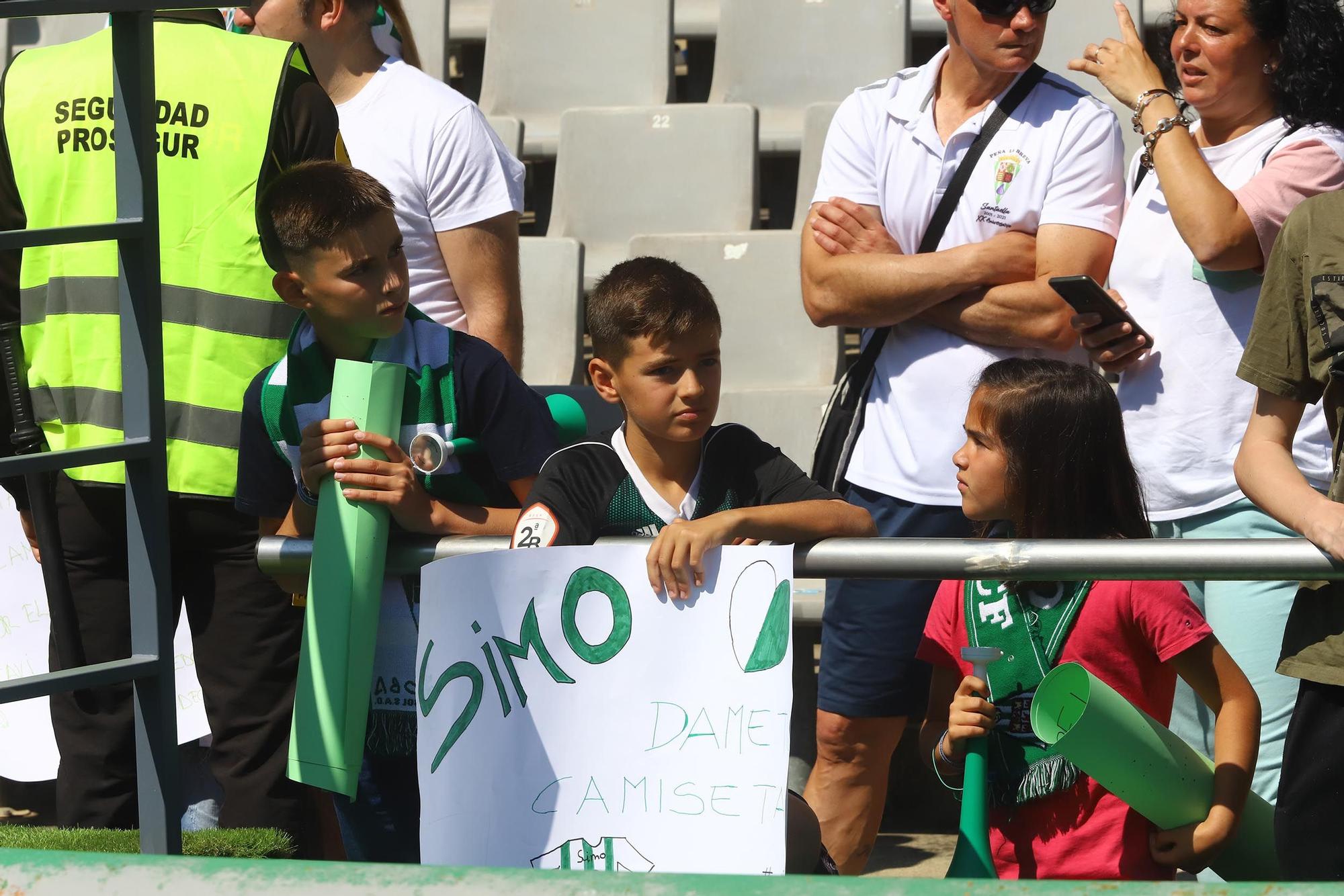 Las imágenes de los aficionados en el Córdoba CF-AD Ceuta CF