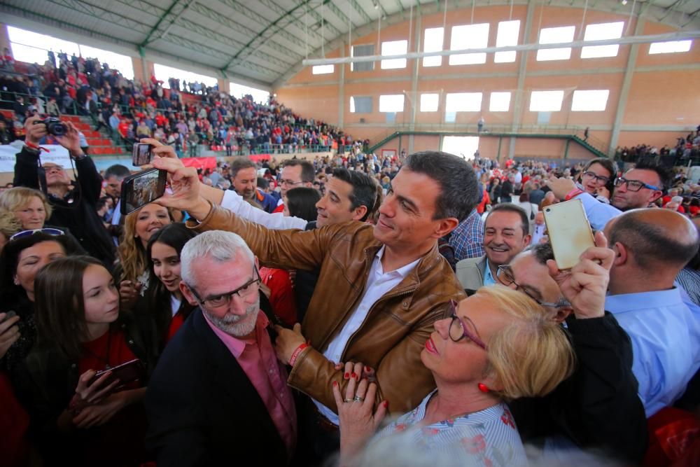 Acto de Pedro Sánchez en Burjassot