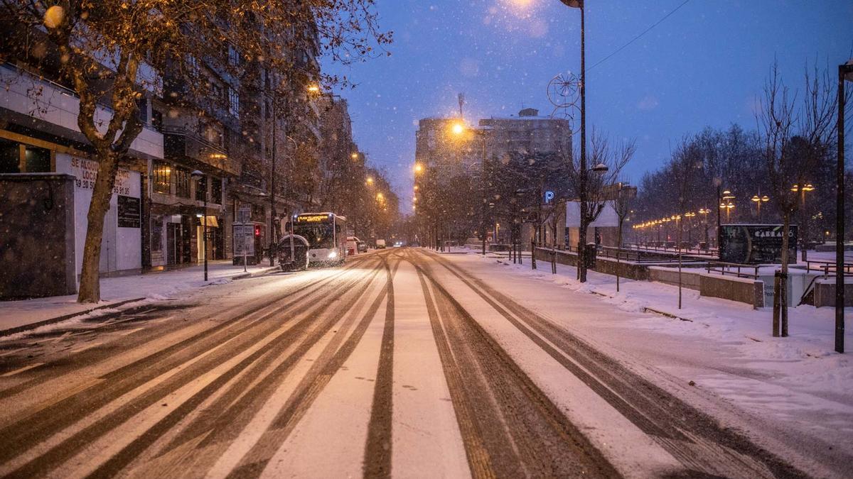 GALERÍA | Borrasca Filomena en Zamora, las imágenes del temporal