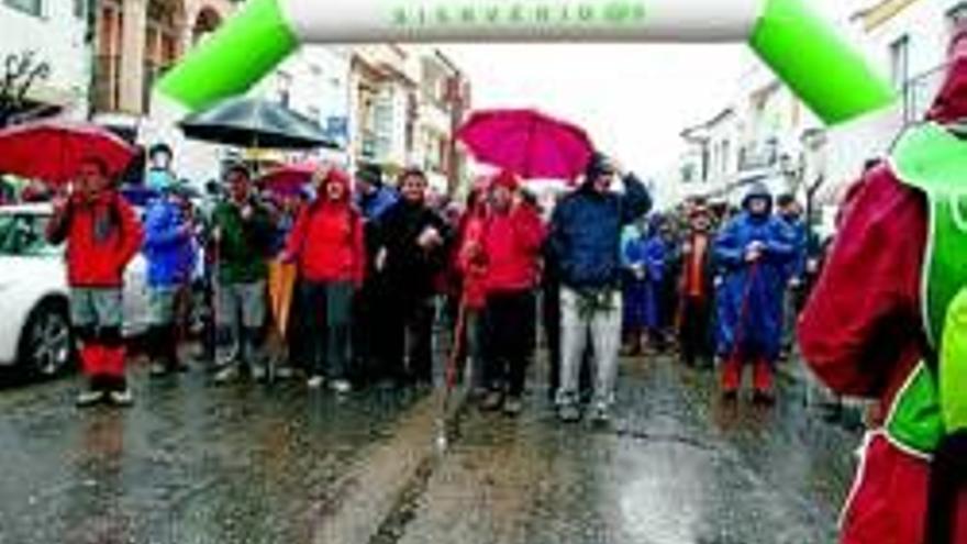 La ruta Piedras Blancas se salda con gran éxito en La Zarza