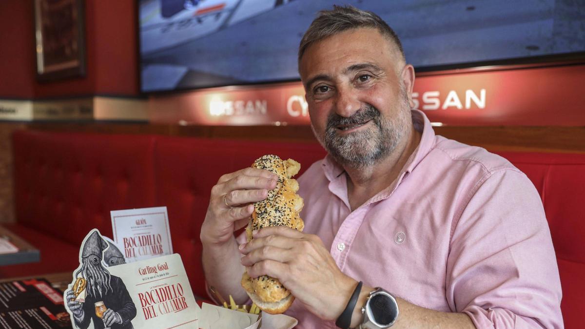 Vicente Fernández, organizador de las jornadas gastronómicas
