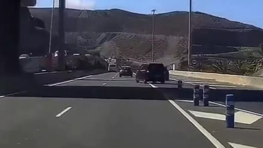 Conducción temeraria en Gran Canaria