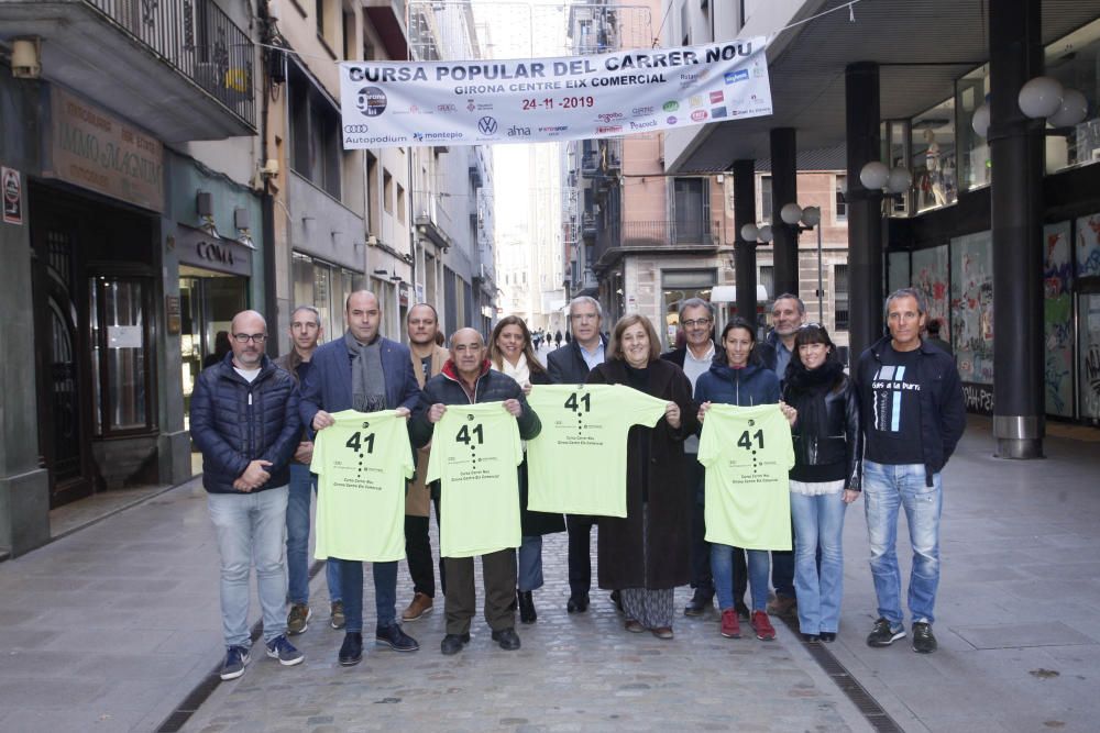 La Cursa del Carrer Nou escalfa motors: 2.500 atletes hi participaran aquest diumenge a Girona