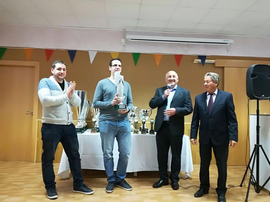 Entrega de premios de la Liga de Bolos Huertanos