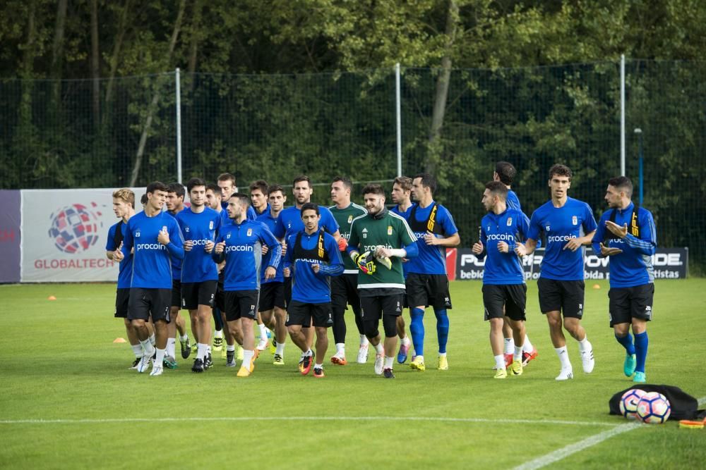 Entrenamiento del Real Oviedo