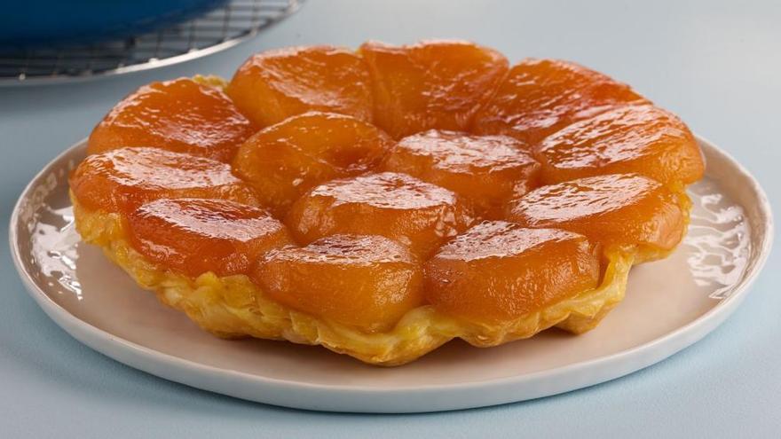 Una tarta Tatin, elaborada amb pomes i molt popular