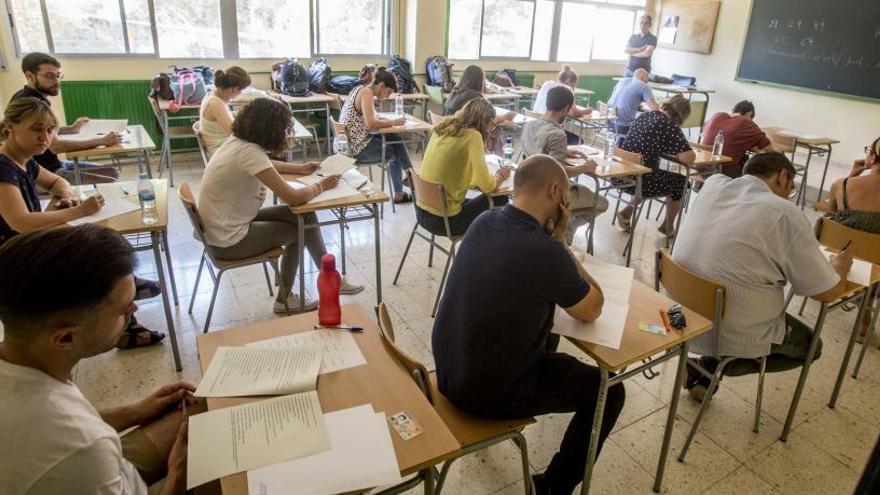 Imagen de las últimas oposiciones en Educación