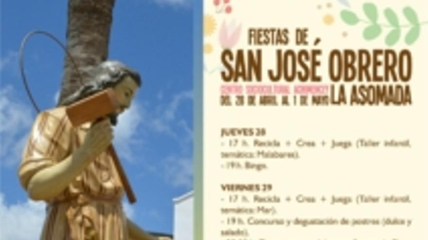 La Asomada inicia hoy las fiestas de San José Obrero