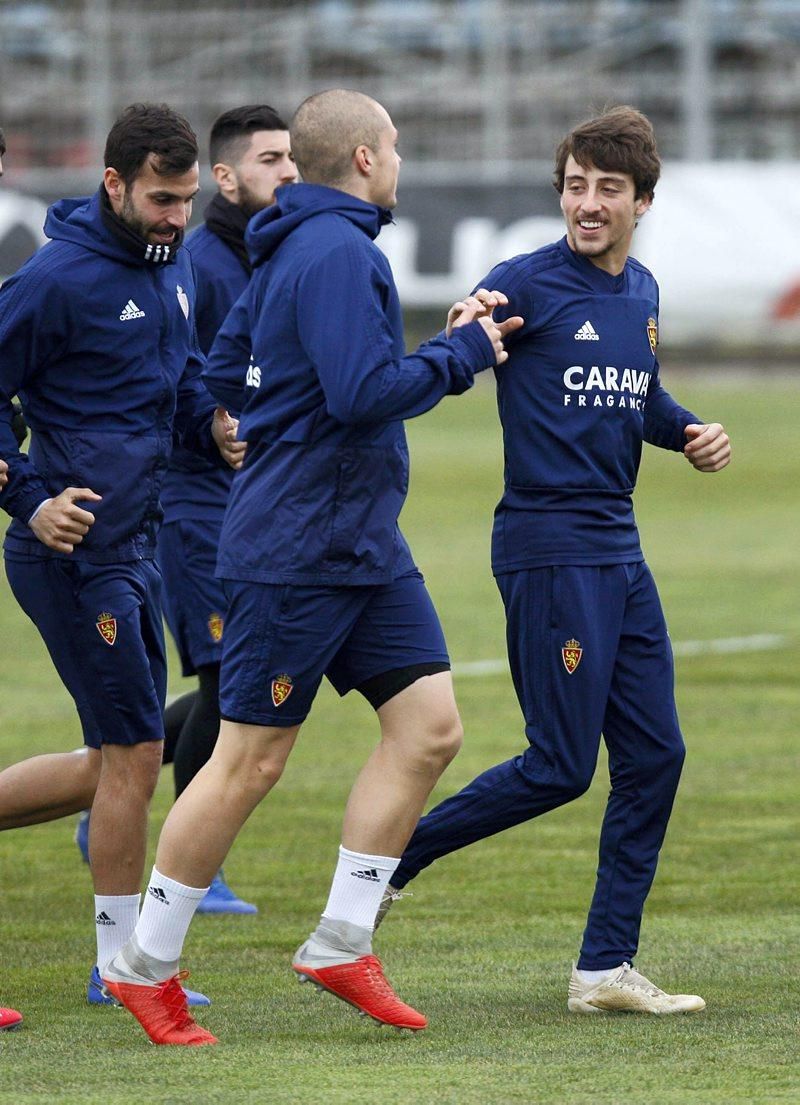 Entrenamiento del Real Zaragoza (22-1-2019)