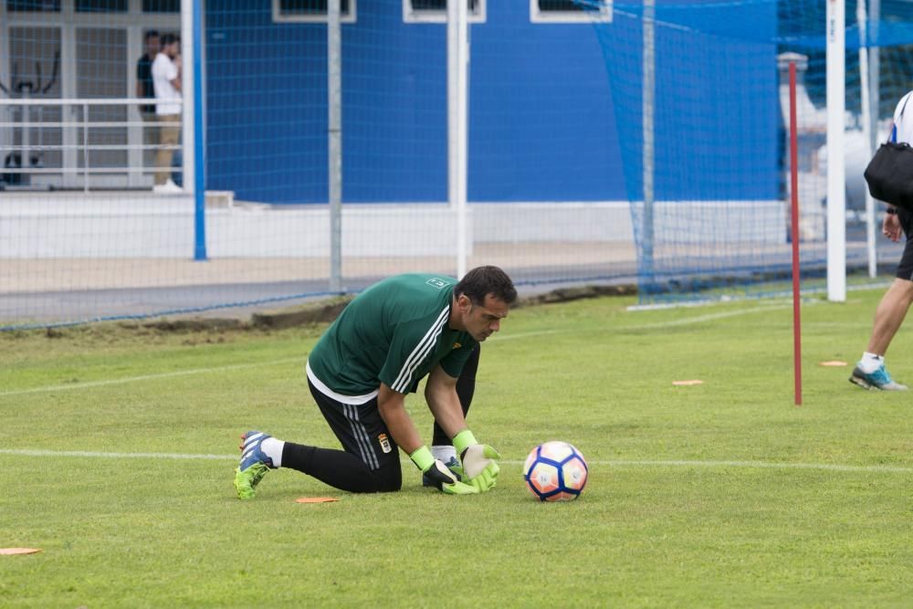 Entrenamiento del Real Oviedo