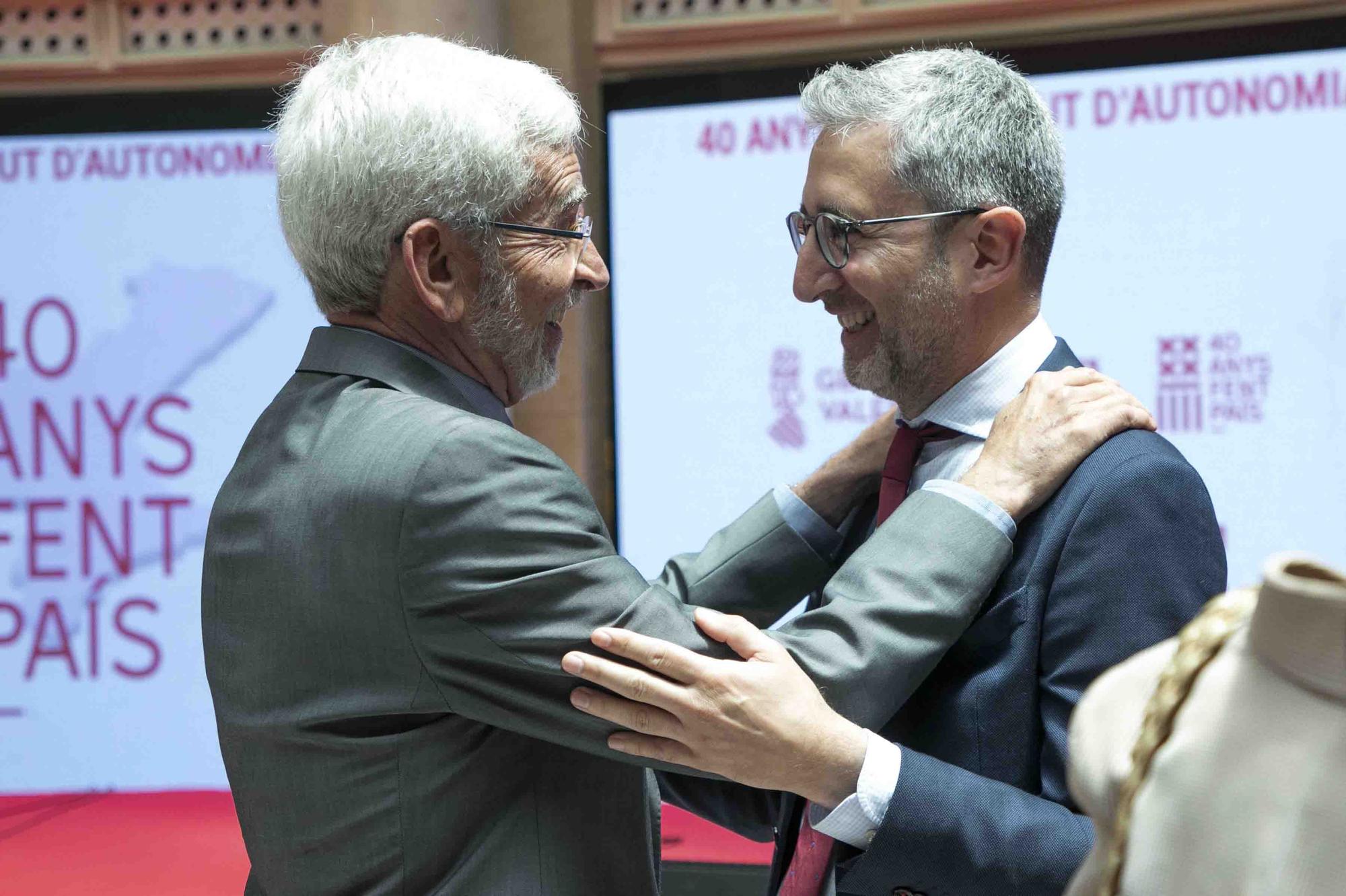 Acto de conmemoración del 40 aniversario del Estatut d'Autonomia de la Comunitat Valenciana