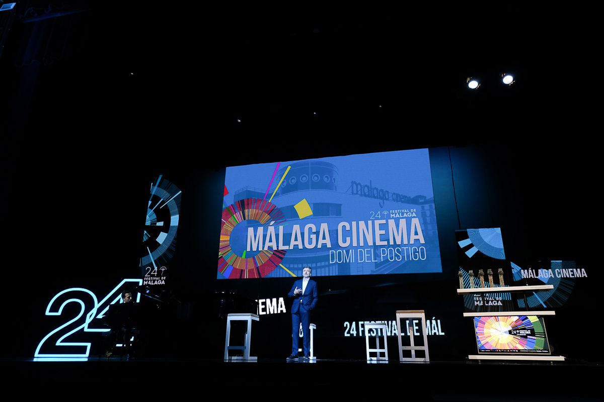 Las imágenes de la gala Málaga Cinema del Festival de Cine