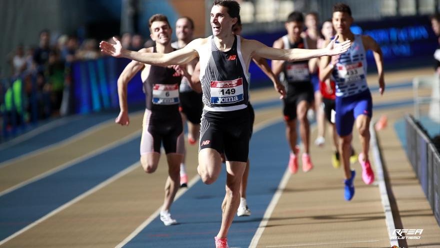 Mariano García, único atleta murciano en la lista para el Mundial en pista cubierta