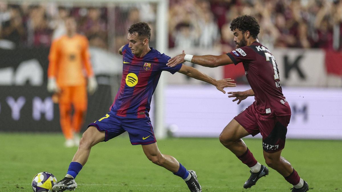 Casadó ya disputó sus primeros minutos esta temporada frente al Vissel Kobe