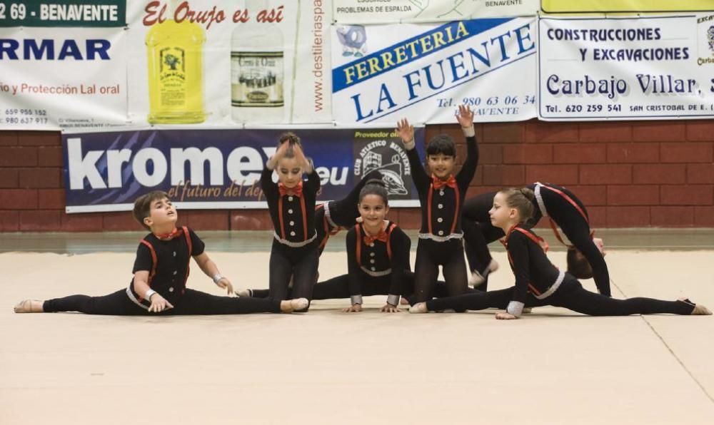 Exhibición de la Escuela de gimnasia rítmica