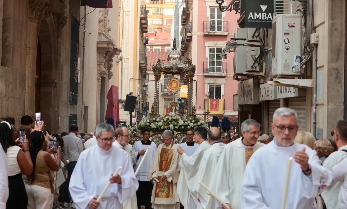 Procesión del Corpus Christi en Alicante
