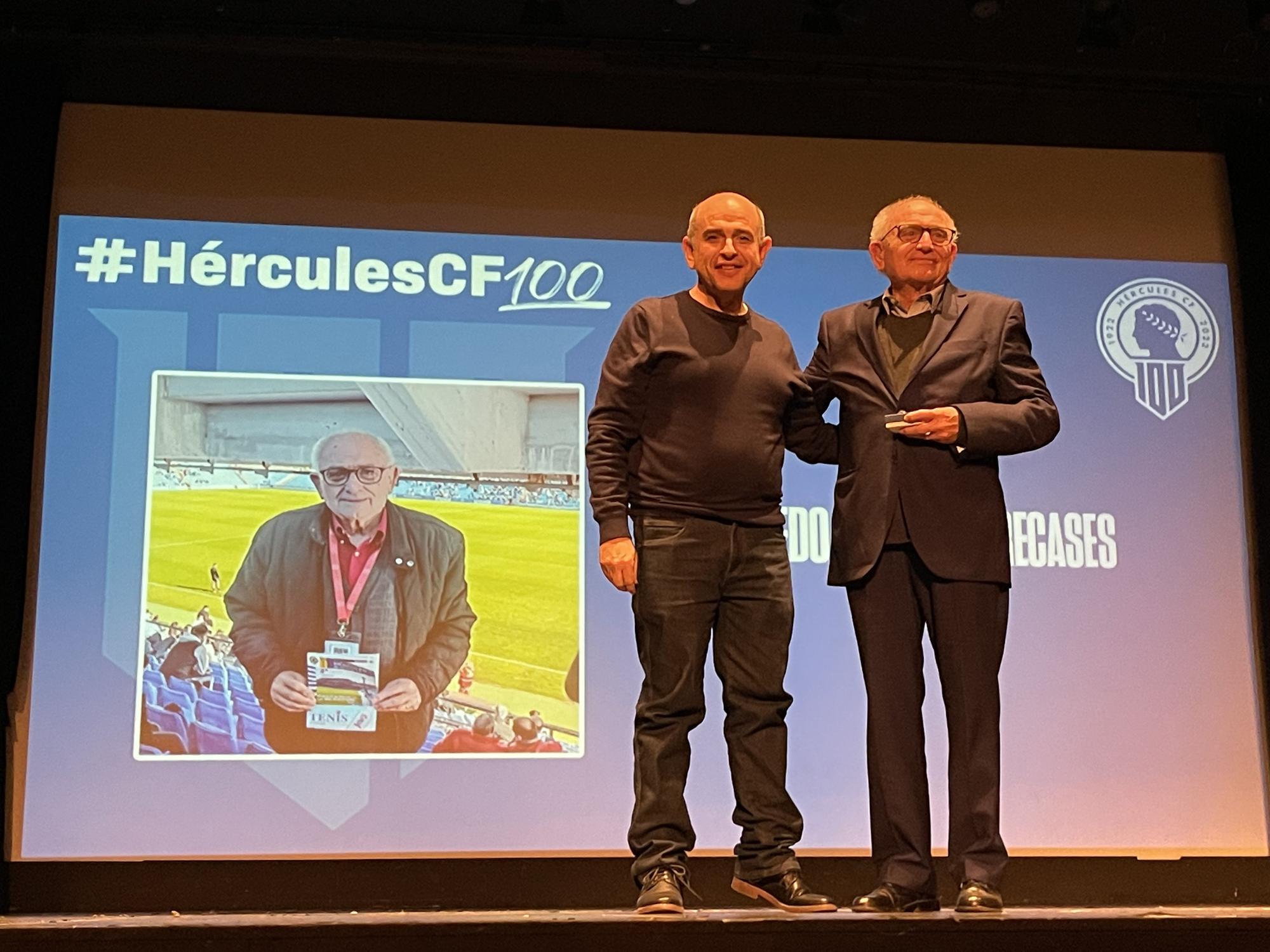 Homenaje centenario a herculanos ilustres en la CAM