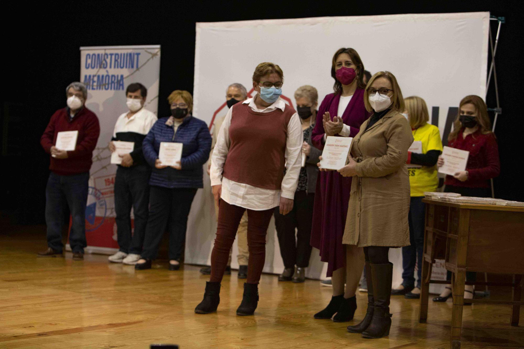 Homenaje a 18 víctimas del Holocausto de las comarcas de la Ribera Baixa y la Safor