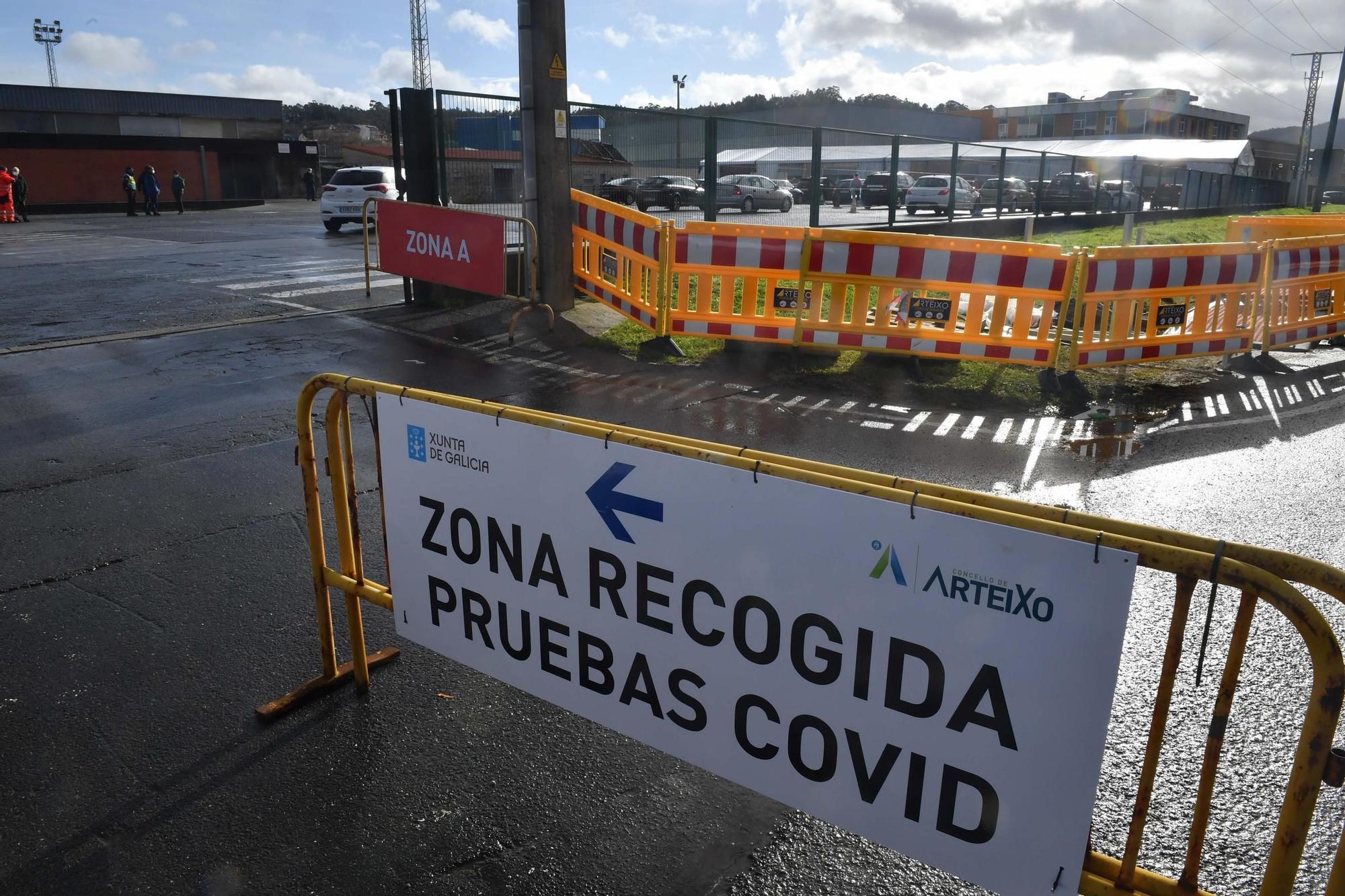 Arranca el cribado en Arteixo, el concello con una mayor incidencia en la comarca de A Coruña