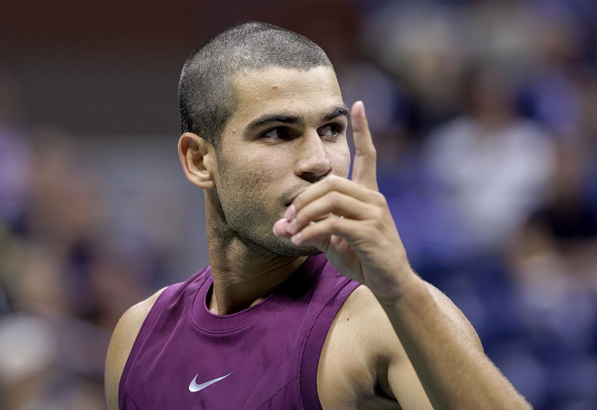 US Open | Mattia Bellucci - Carlos Alcaraz.