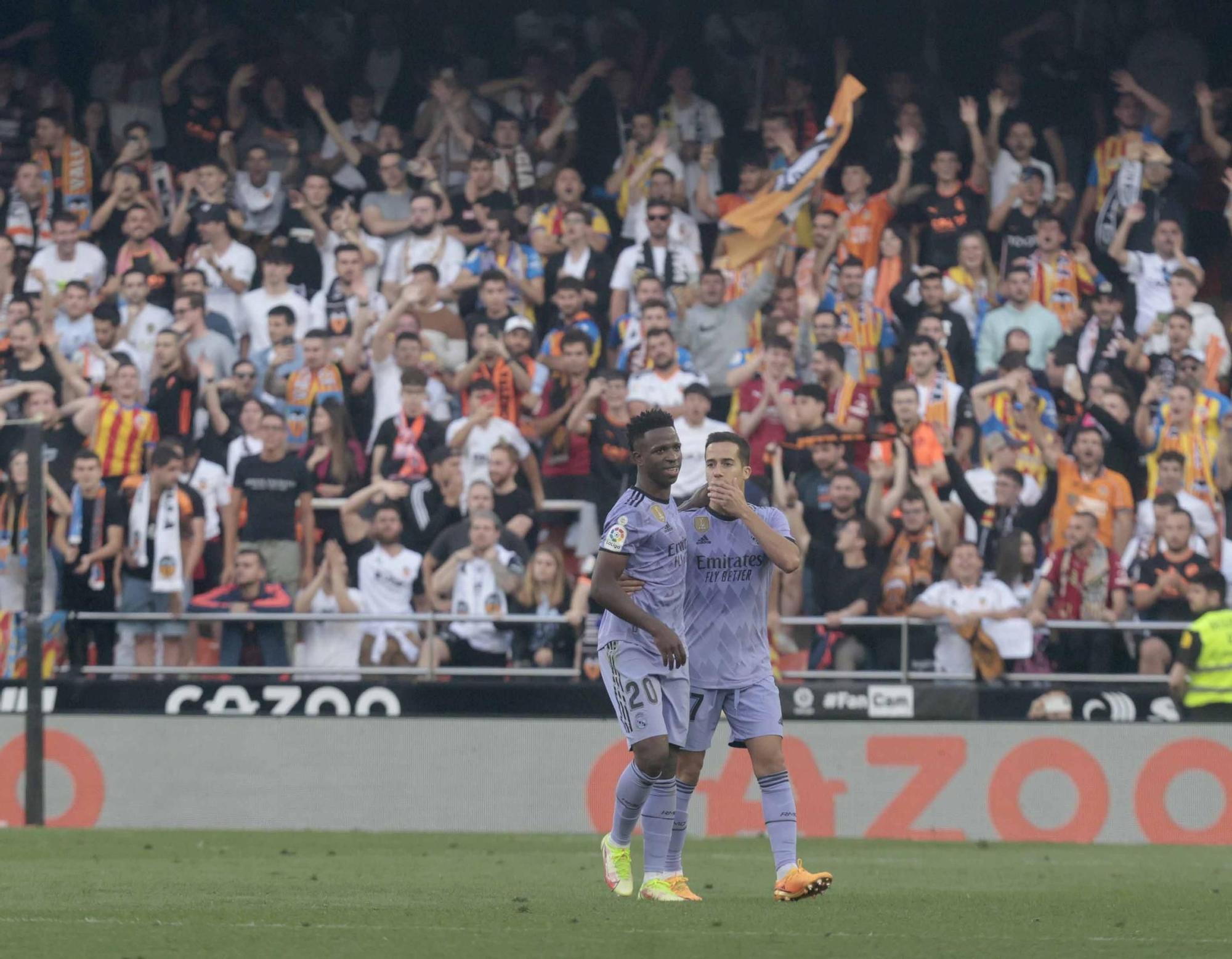 Valencia CF - Real Madrid en imágenes