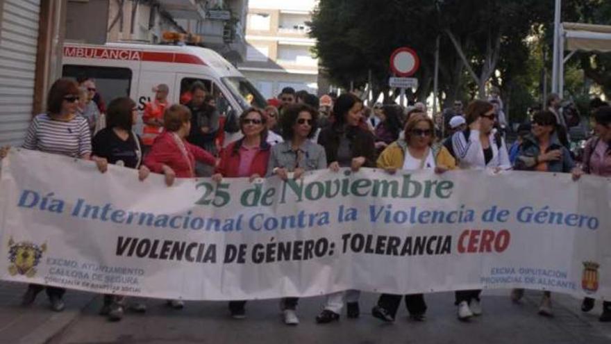 Marcha contra la violencia de género