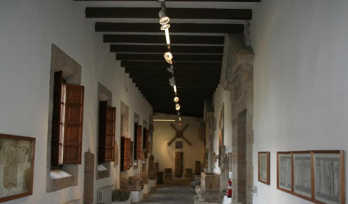 Una de las salas del Museo das Mariñas de Betanzos