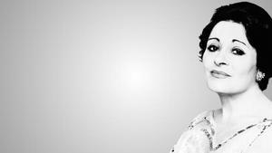 La soprano Victoria de los Ángeles.