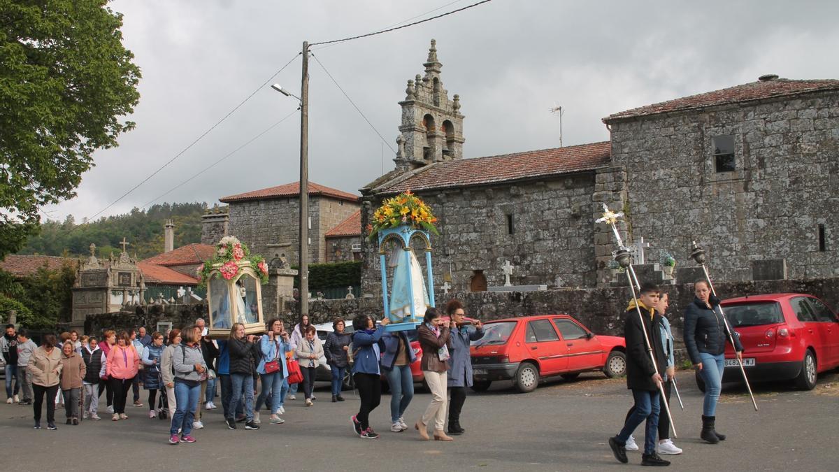 A peregrinaxe da Ascensión: de San Xoán a Santa Baia