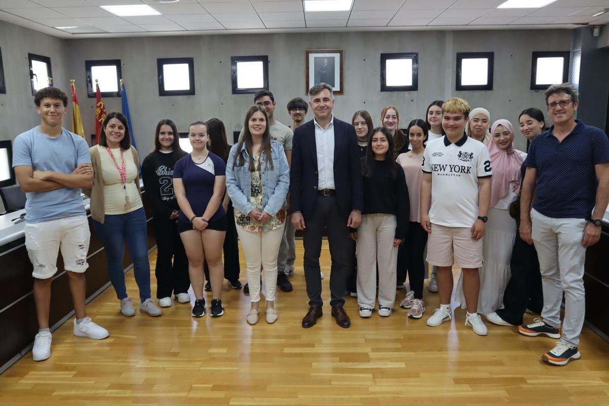 Acto de clausura del programa 4º+Empresa, llevado a cabo en San Pedro del Pinatar.