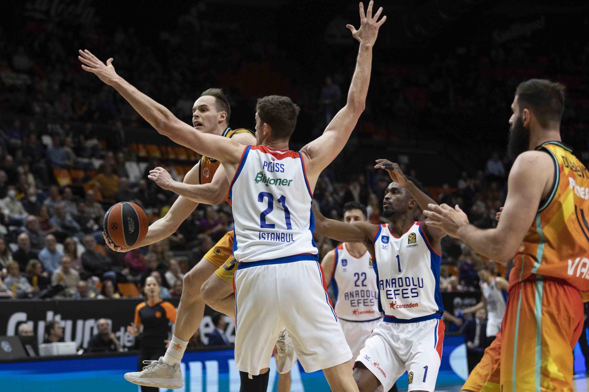 Partido Valencia Basket- Anadolu Efes