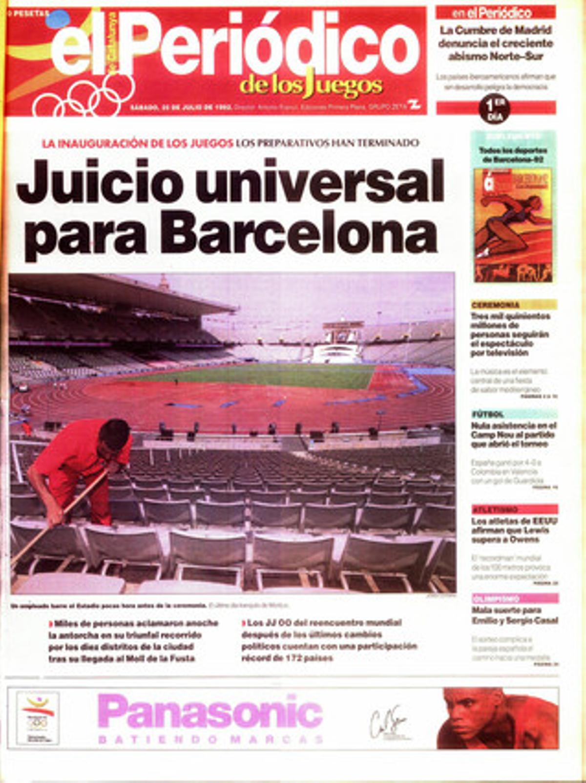 25 de juliol de 1992. 25 de juliol de 1992.