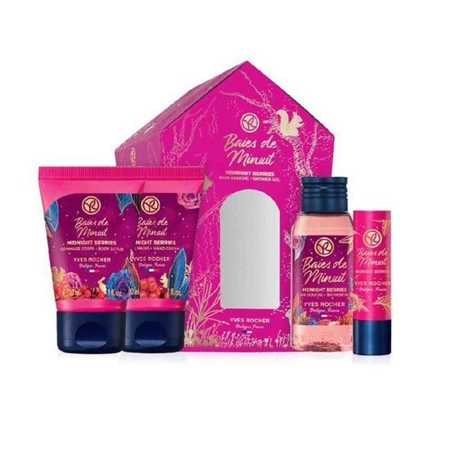 Kit de Navidad con productos de higiene 'Bayas de Medianoche', de Yves Rocher