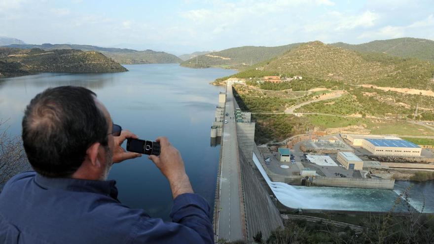 El conseller d'Agricultura explica que comença l'ompliment del pantà de l'Albagés