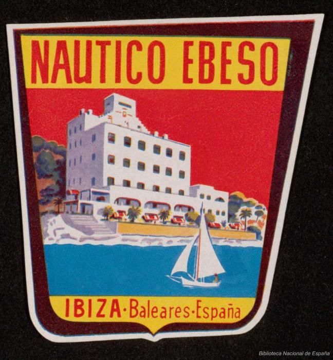 Publicidad de los hoteles de Ibiza antes de las redes sociales