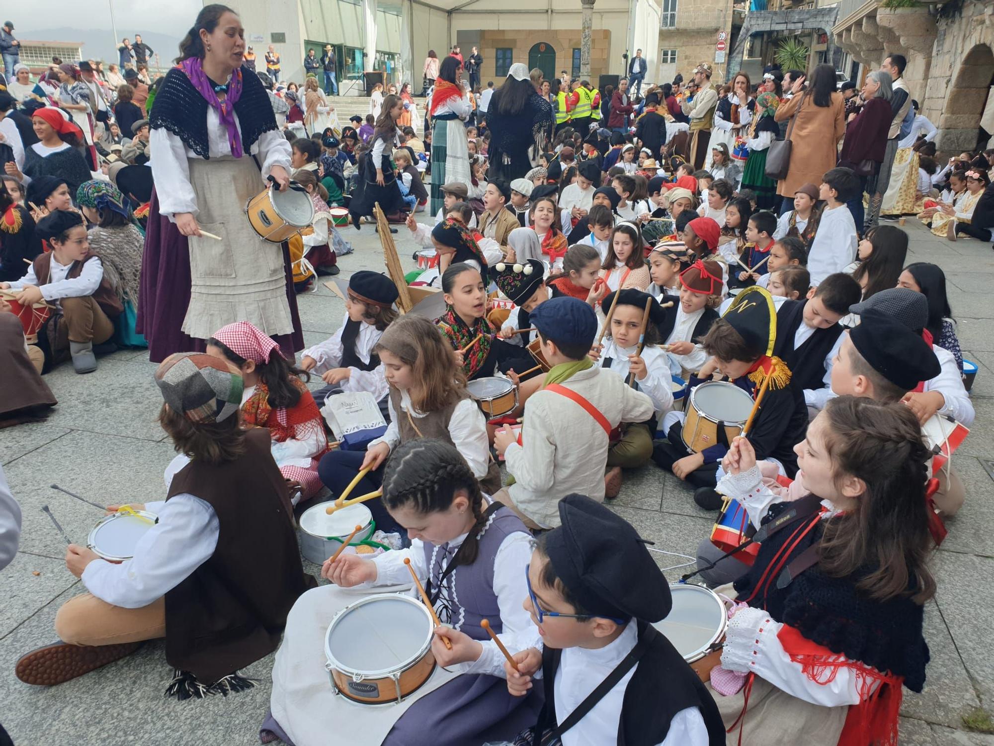 Los más pequeños protagonizan su 'Reconquistiña'