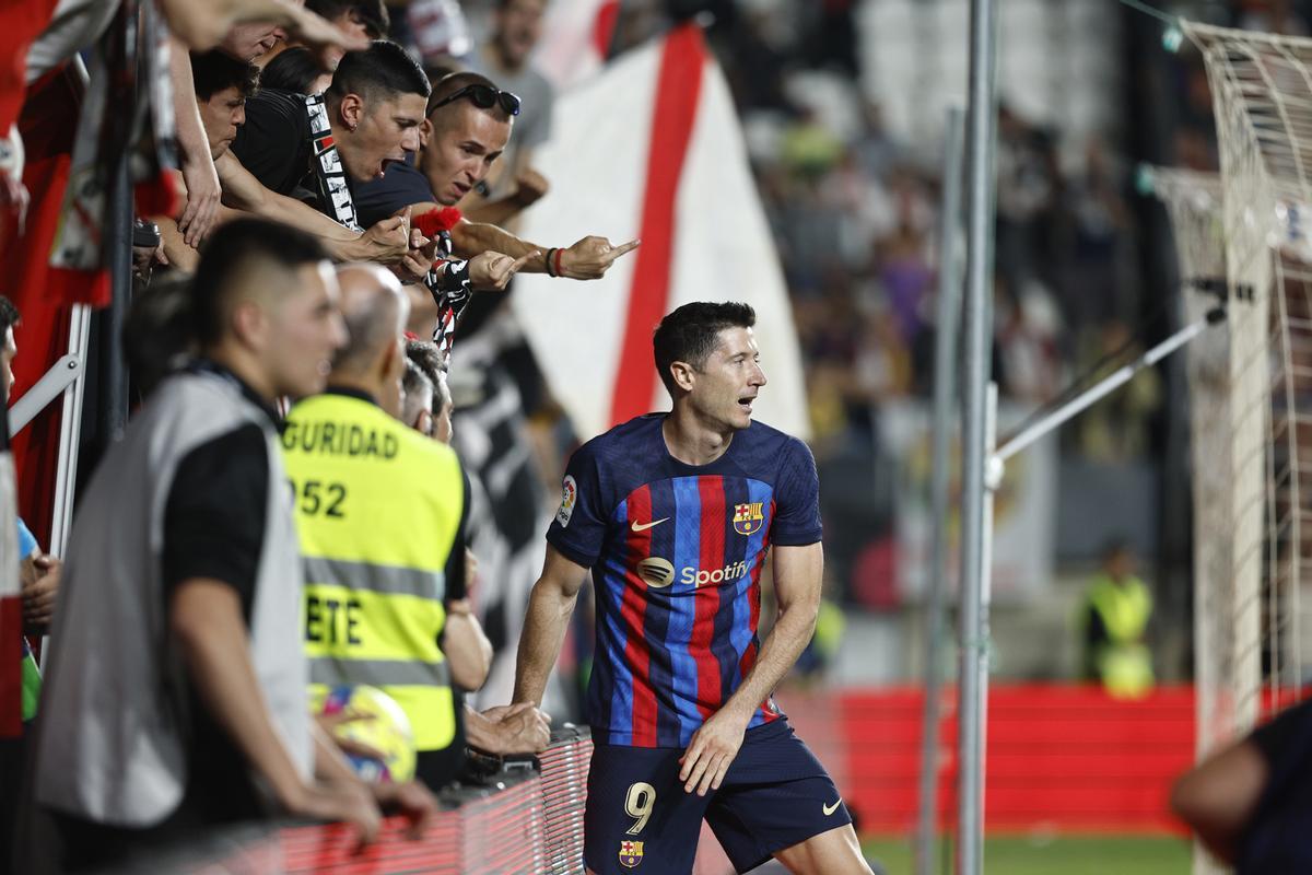 Imagenes de la derrota del Barça ante el Rayo por 2-1